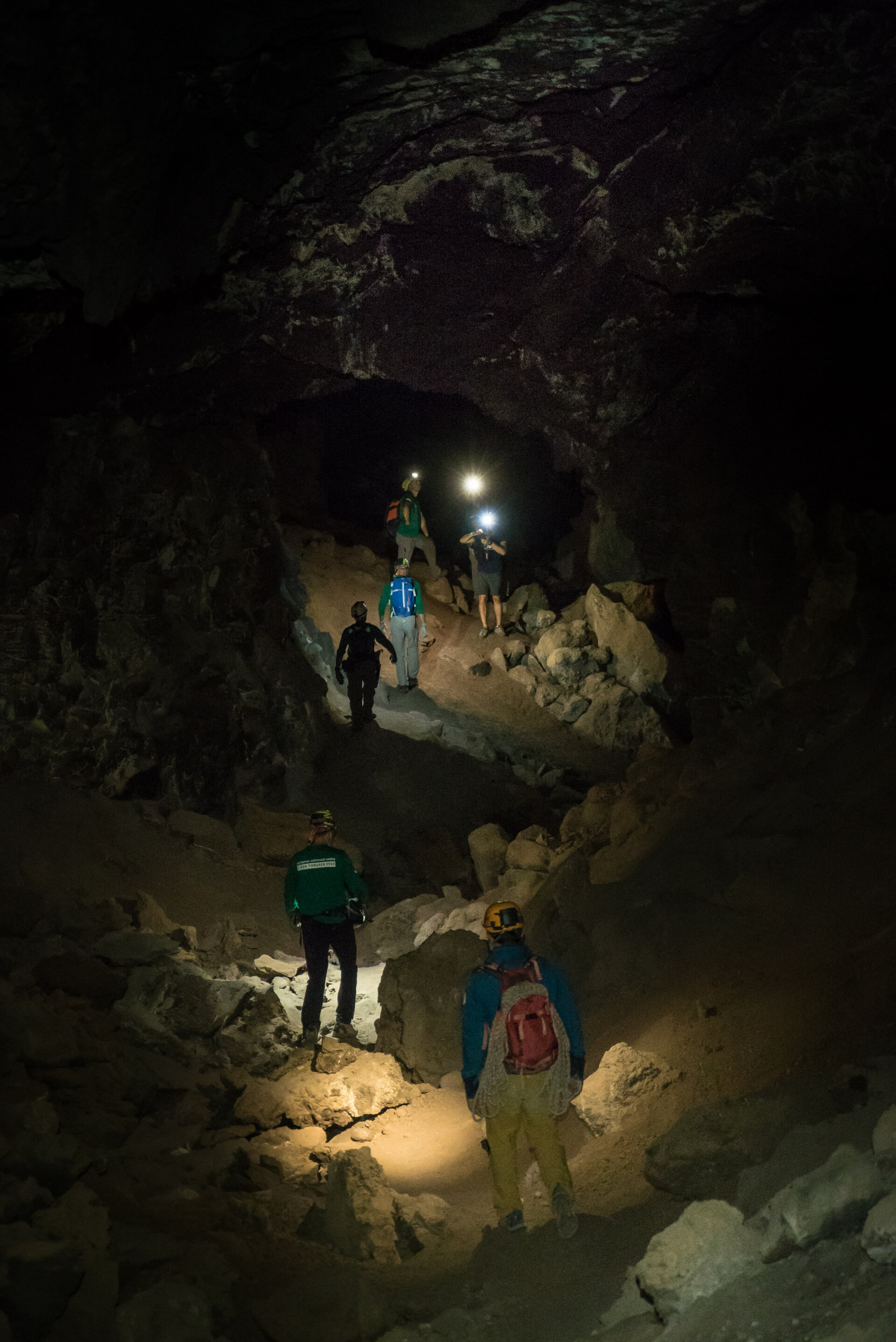 Exploring a lava tube