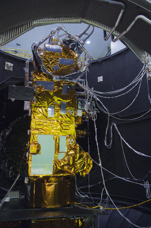 MetOp with cooling umbilicals