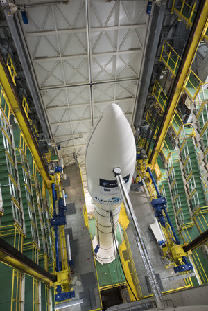 Vega VV09 in its mobile gantry 