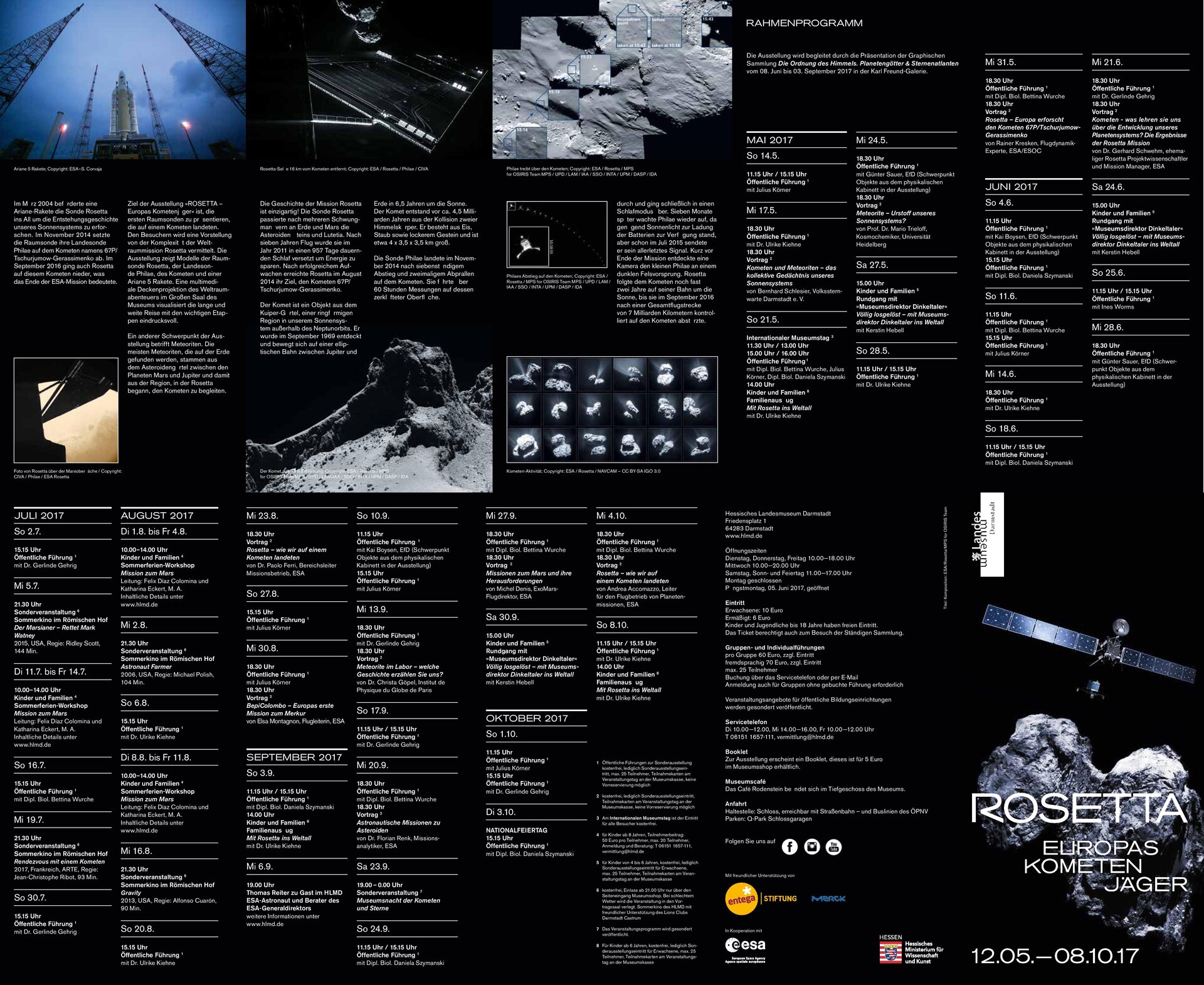 Ausstellungen - Rosetta: Europas Kometenjäger  