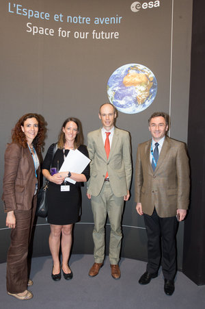 Graham Turnock visits the ESA Pavilion