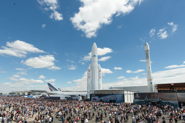 Public day at the Paris Air and Space Show