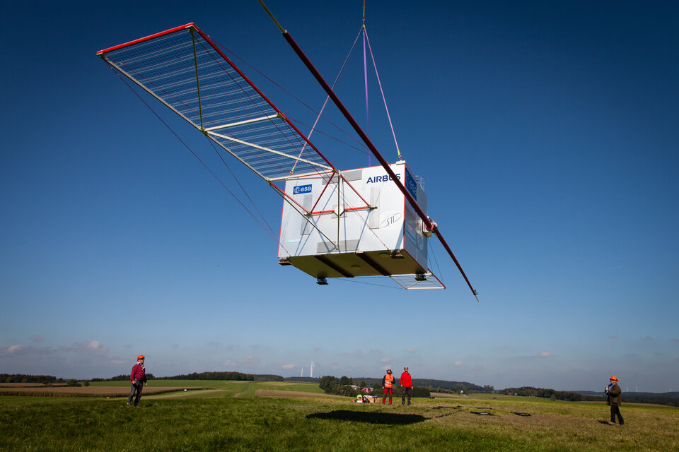 Jupiter icy moons radar test
