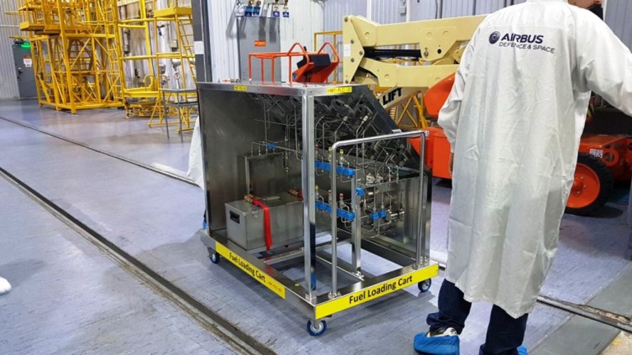 Sentinel-5P fuelling preparations