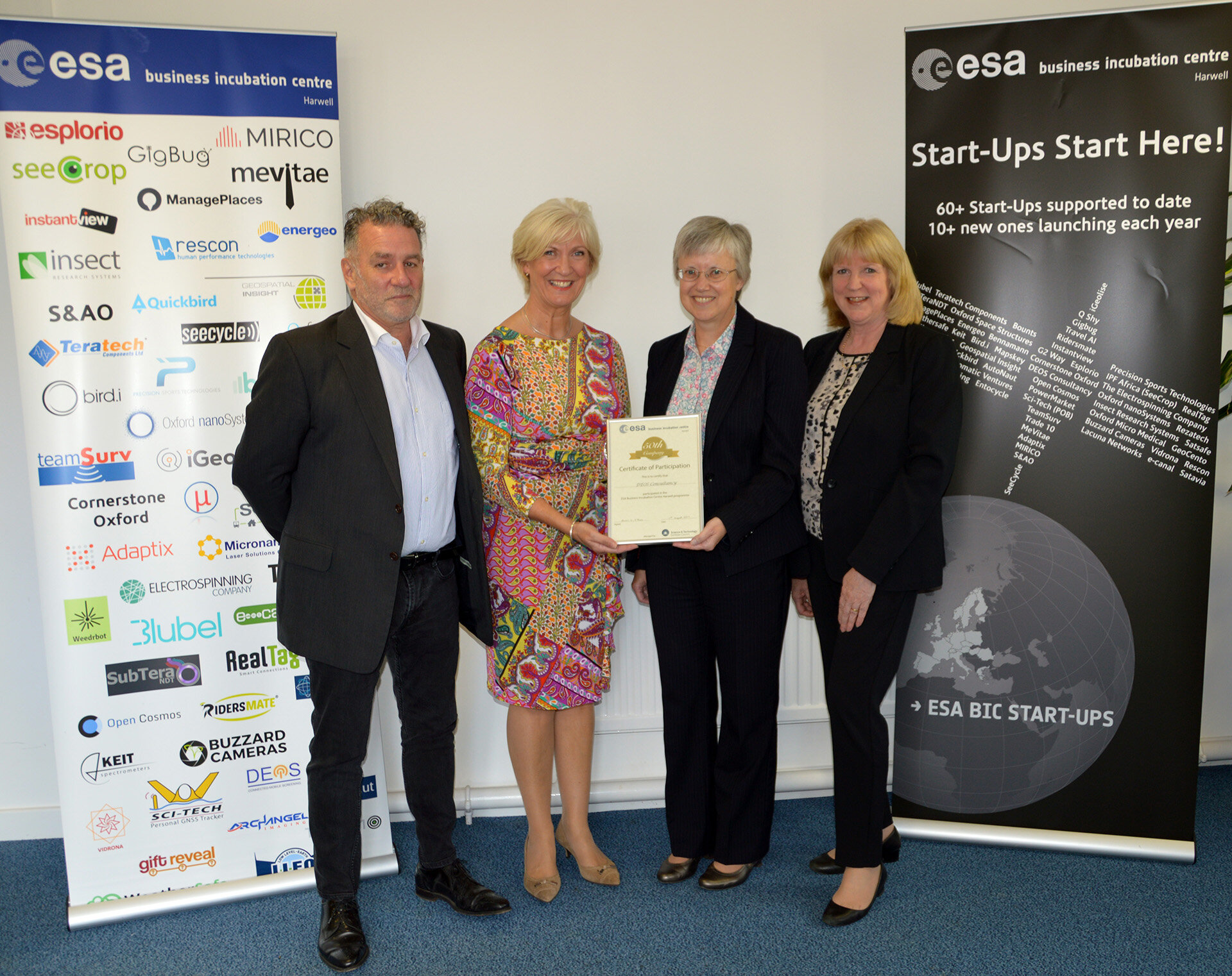 Harwell incubator 50th start-up