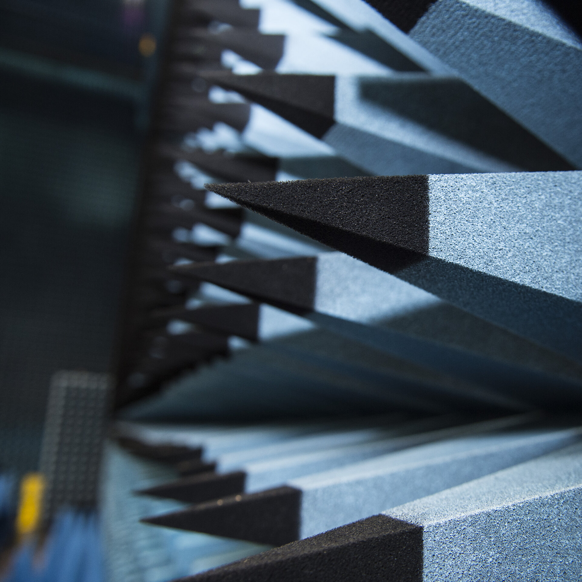 Wall of Hertz test chamber