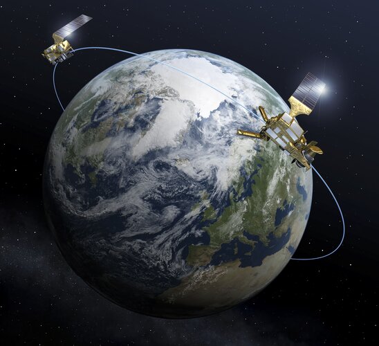MetOp Second Generation satellite pair