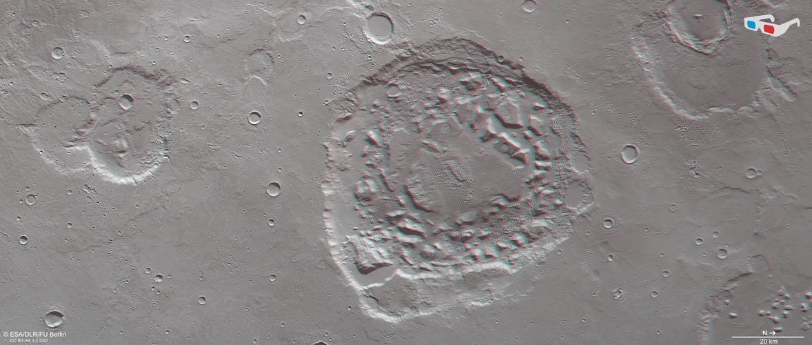 Ismenia Patera in 3D