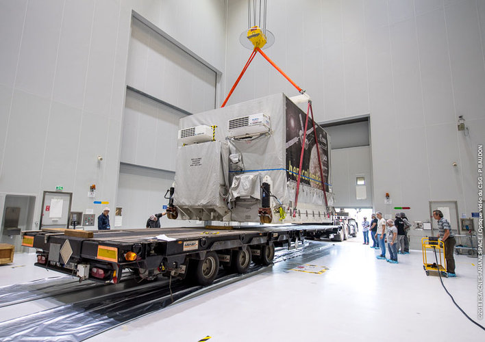 MPO unpacked at Europe’s Spaceport 