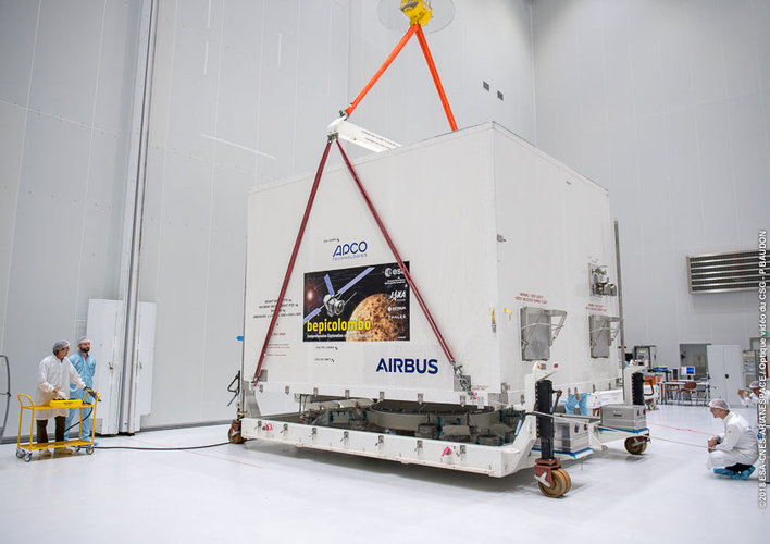 MPO unpacked at Europe’s Spaceport 