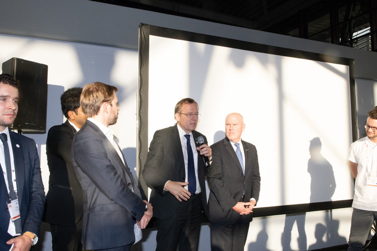 Jan Wörner, ESA Director General during the ESA Grand Challenge