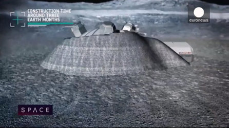 Moon village from Euronews video