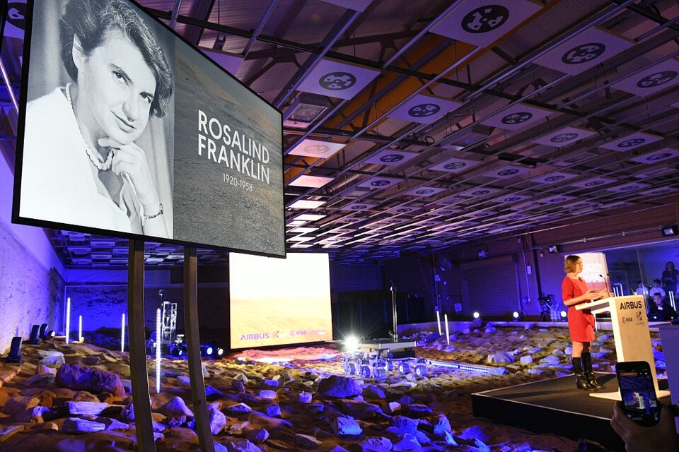 Oznámení jména roveru mise ExoMars