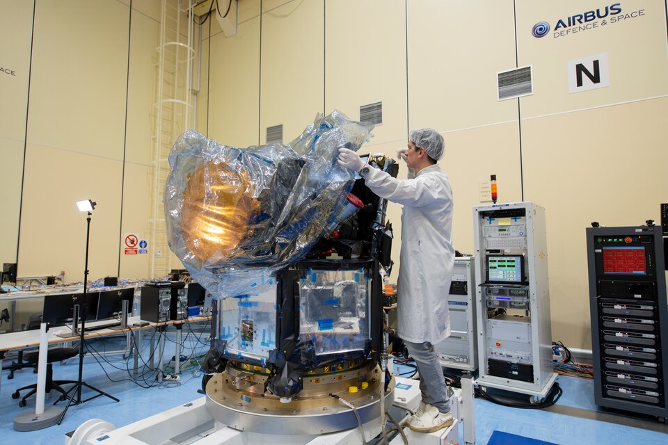 Cheops at Airbus in Spain