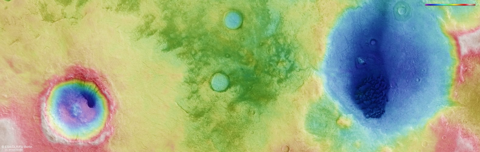 Topographic view of Chalcoporos Rupes