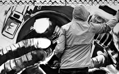 Graffiti without Gravity - Weltraumforschung trifft auf Streetart 