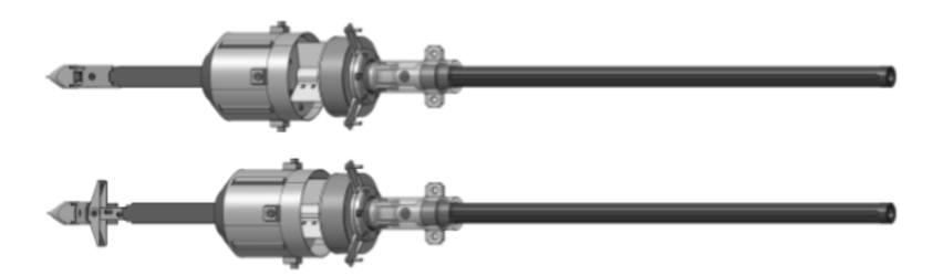 A projectile and deployer system to deorbit debris objects