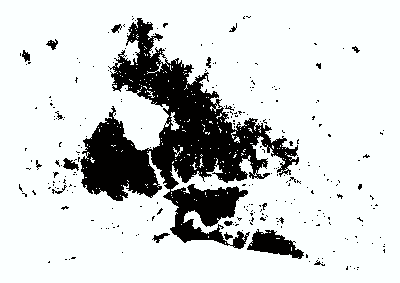WSF-2015 built-up areas in Abidjan
