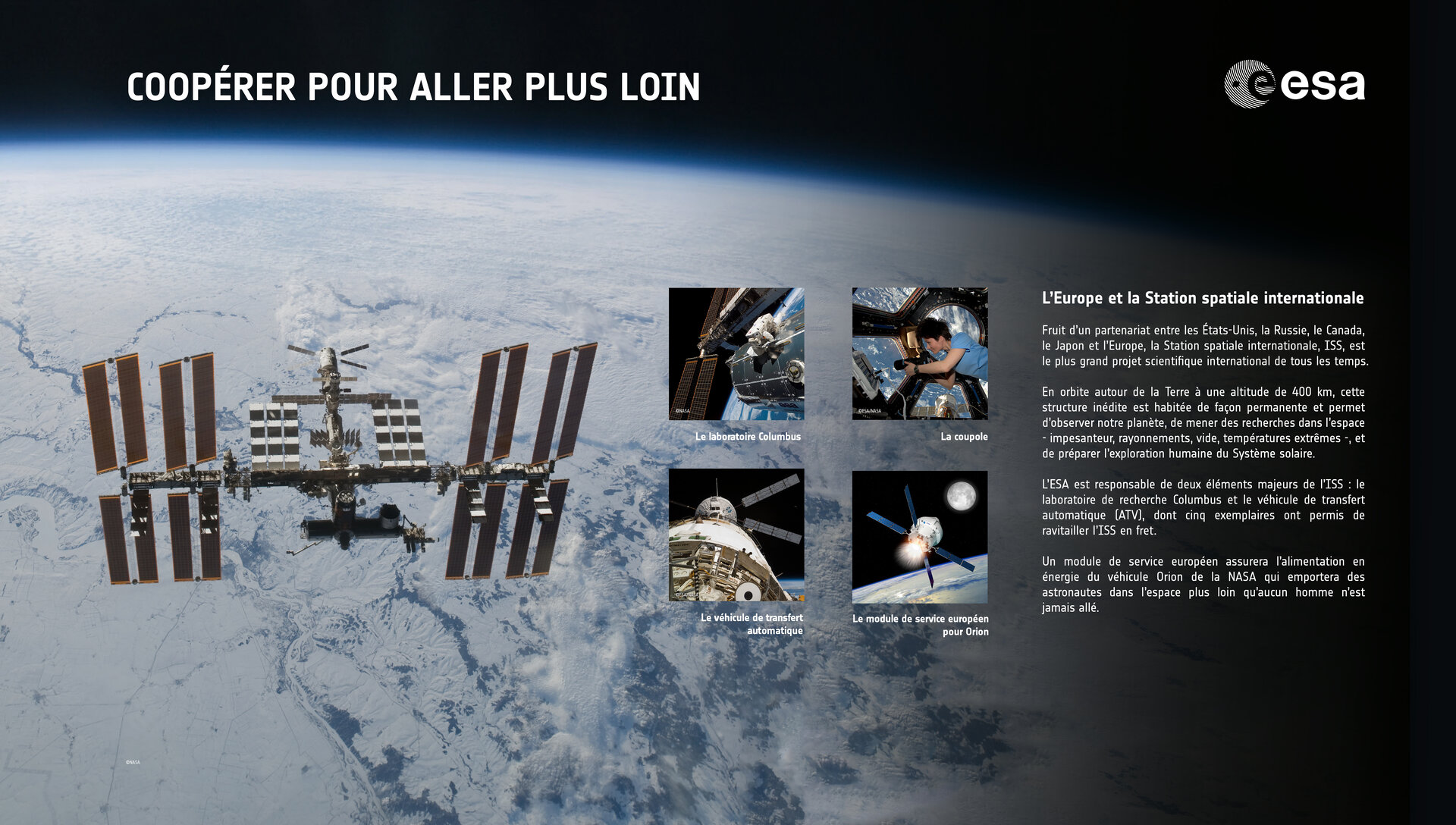 L’Europe et la Station spatiale internationale