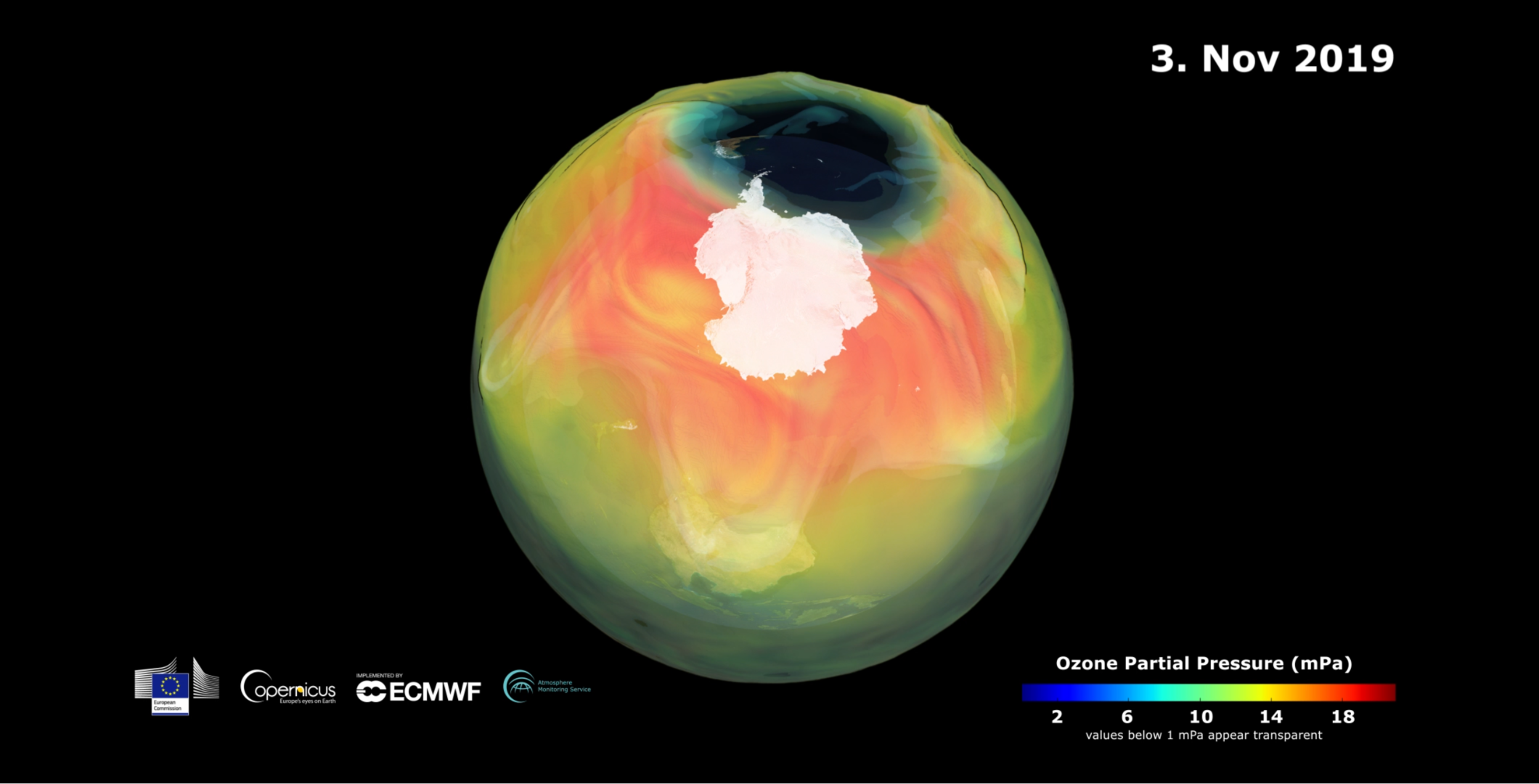 Ozone hole set to close
