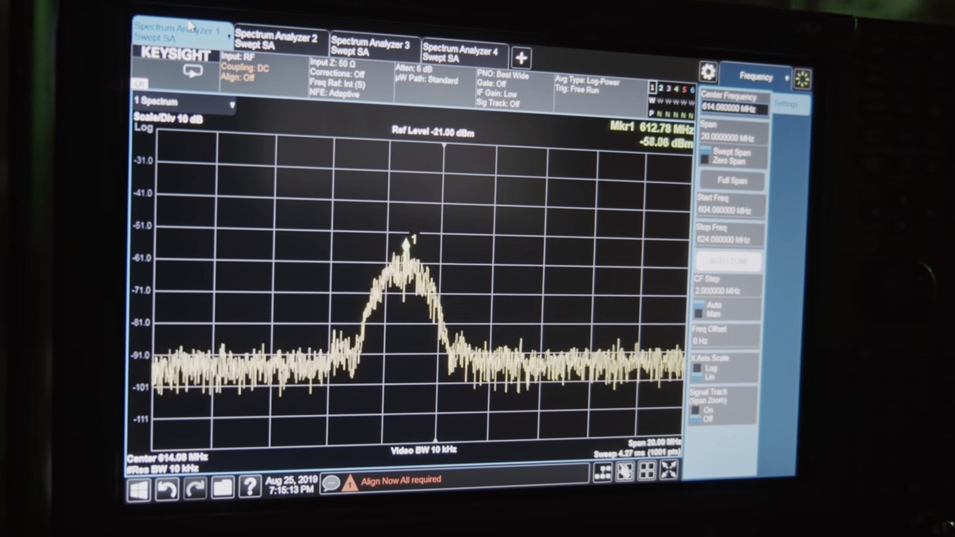 "Signal is strong and steady"