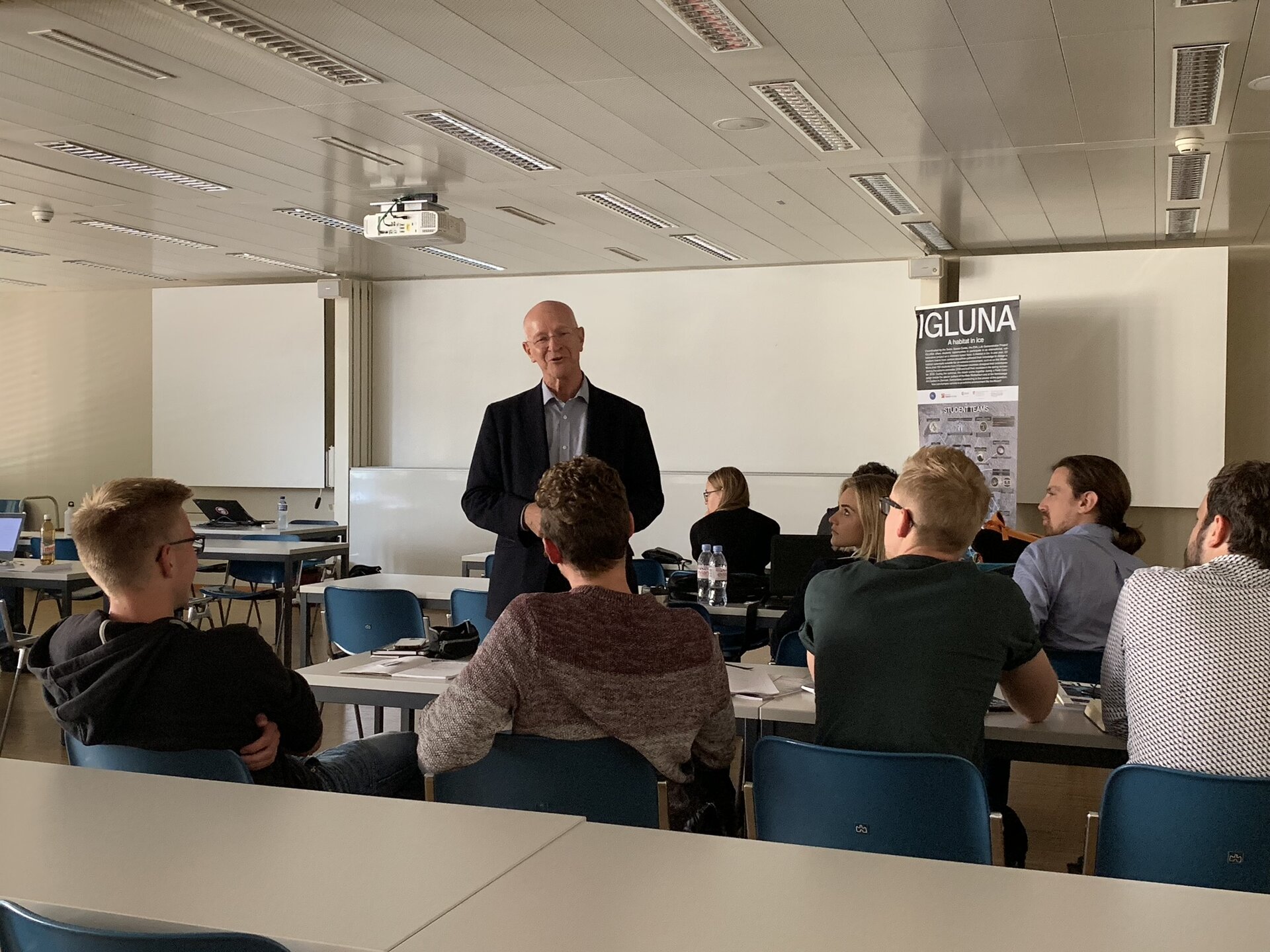 IGLUNA 2020 Kick-off mit Claude Nicollier