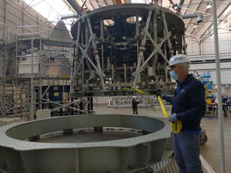 Orion's European Service Module-3 structure