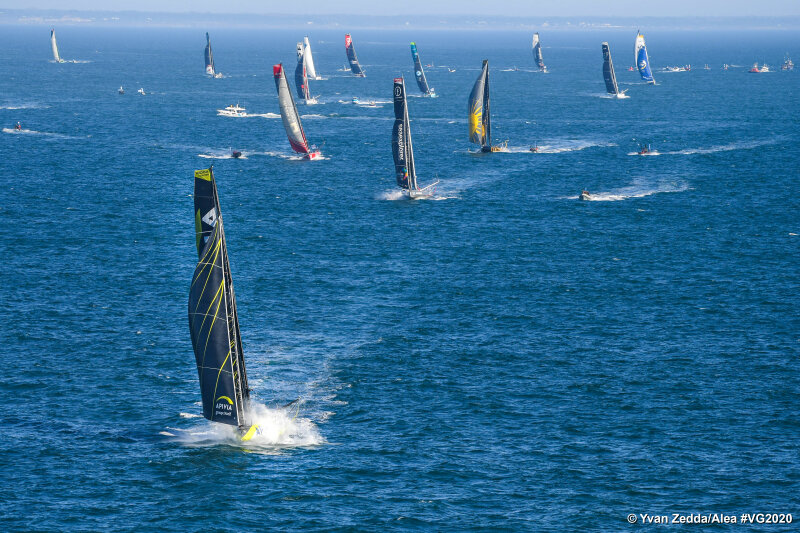 Départ de l'édition 2020 du Vendée Globe