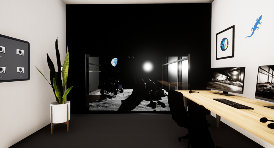 ESA-DLR LUNA mission operations room