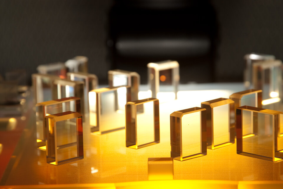 Optical bench for LISA