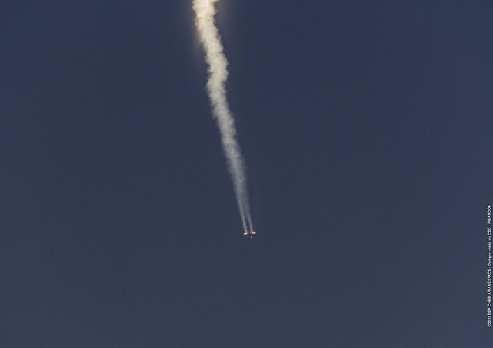 22 June 2022: Flight VA257, Ariane 5's first launch of 2022, carried two telecommunications satellites, MEASAT-3d and GSAT-24 to geostationary transfer orbit from Europe's Spaceport in French Guiana