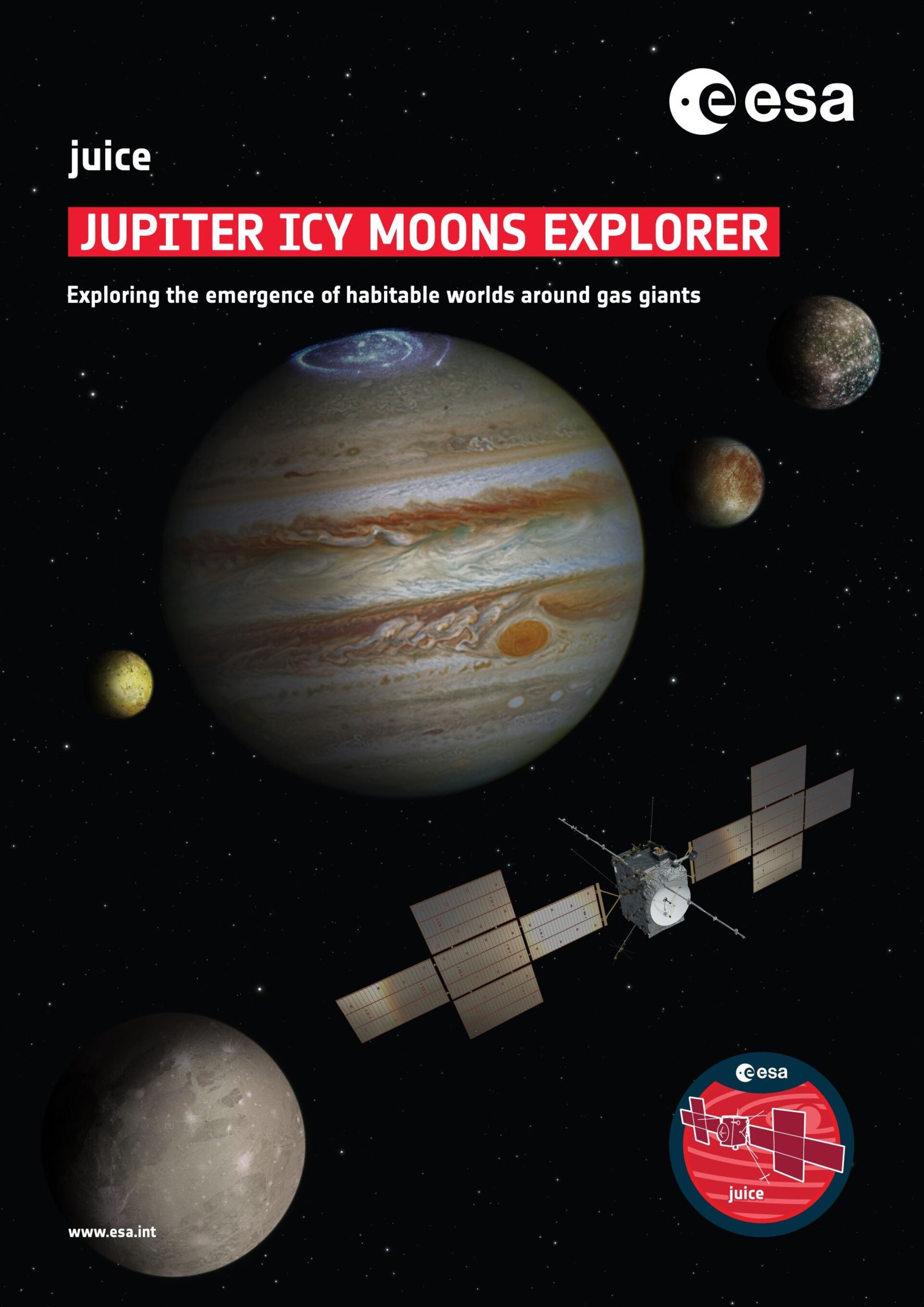 Juice mission poster