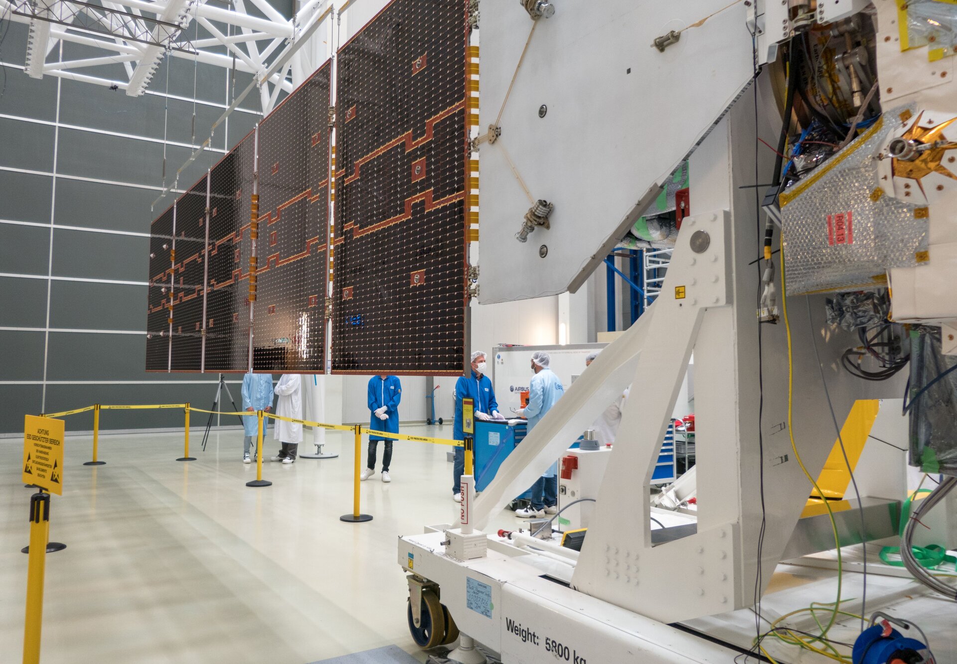 EarthCARE solar wing