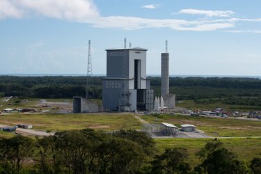 Ariane 6 launch zone (ELA-4) at Europe's Spaceport in French Guiana
