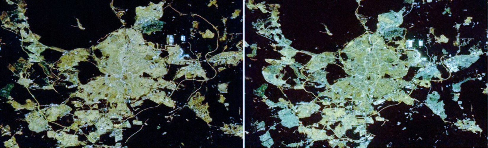 Madrid at night – A decade of changes in street lighting