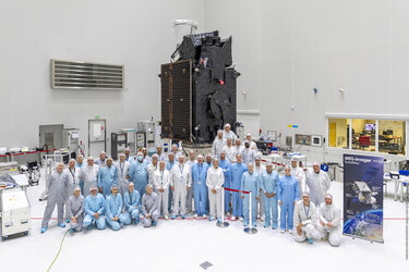 MGT-I1 launch campaign team