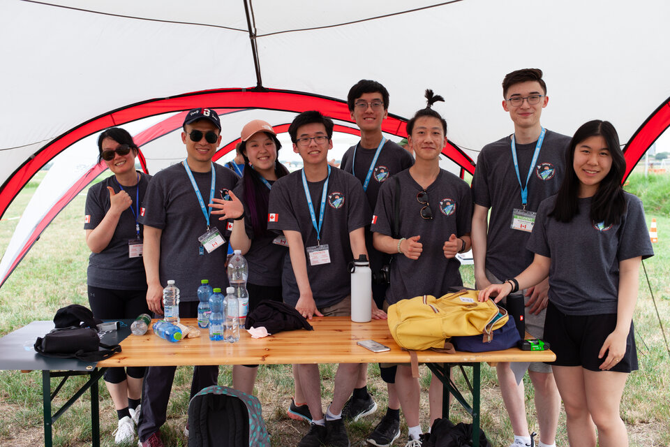CanSat team Zephyr from Canada