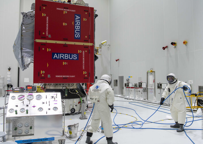 Juice fuelled for launch