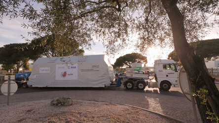 Euclid departs from Thales Alenia Space’s plant in Cannes 