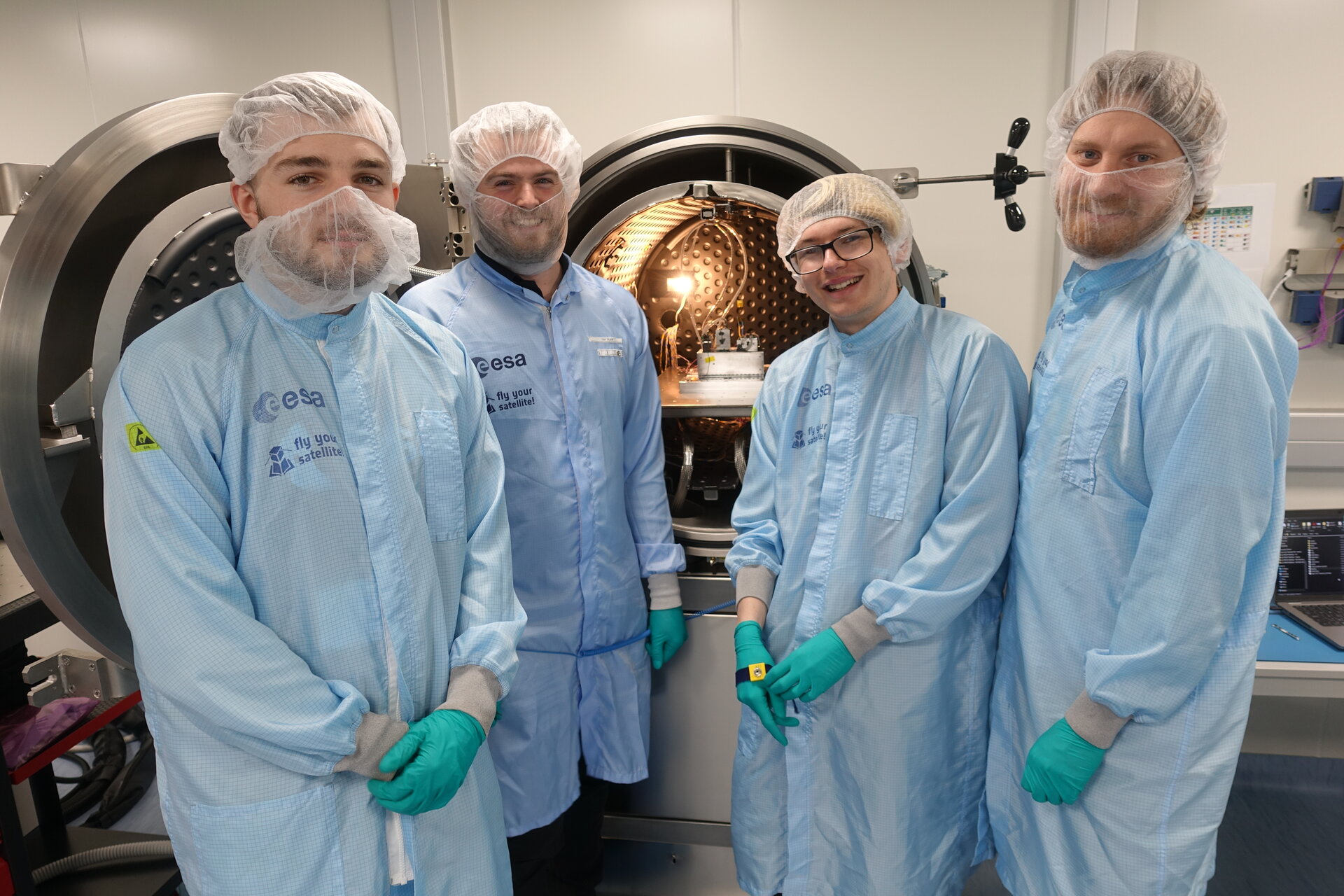 UoBSat team Preparing for TVAC Test