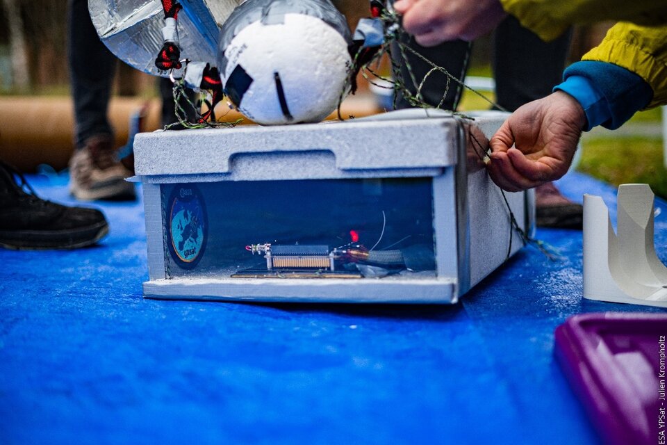 Wake-Up System prepared for flight