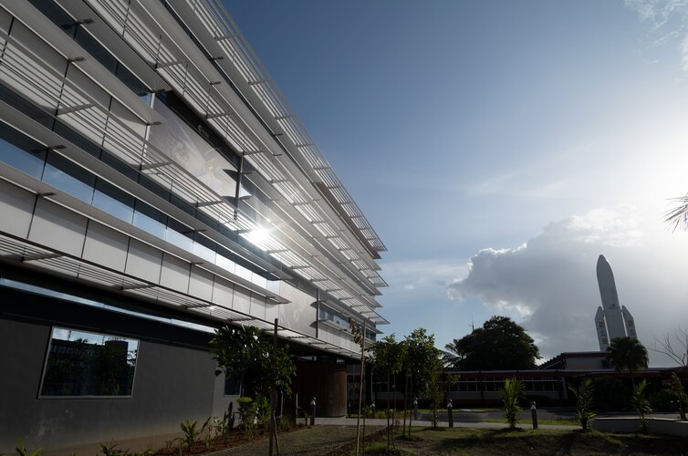 Titan building at Europe's Spaceport