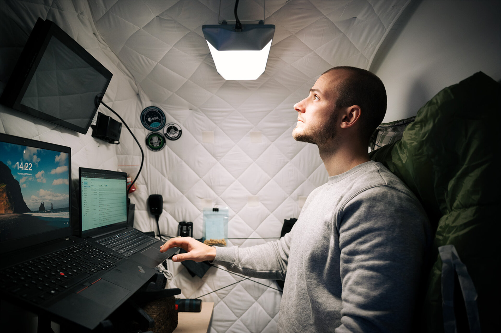 Circadian ligth on for better sleep