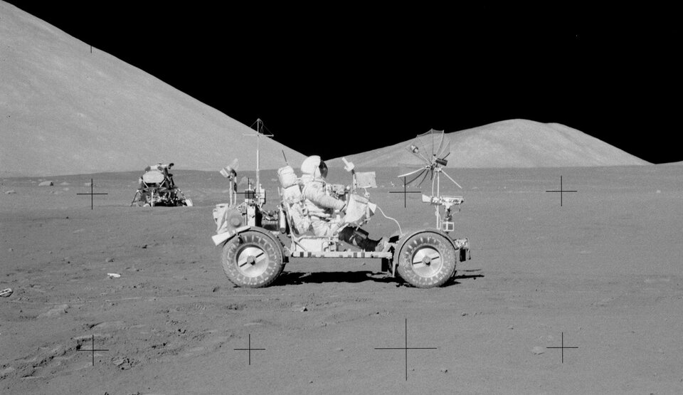 Apollo 17's lunar rover