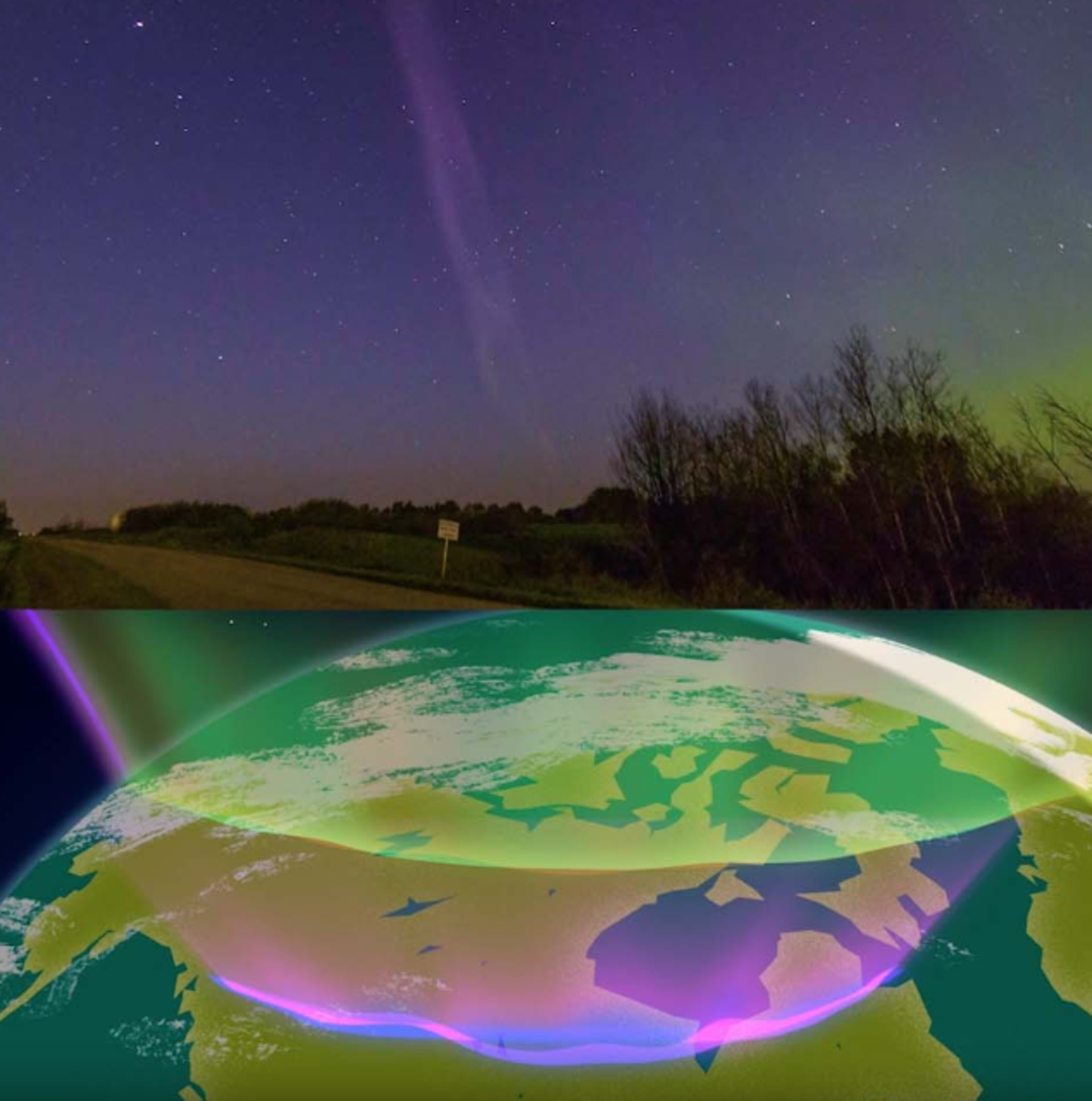 NASA visualization Steve icon