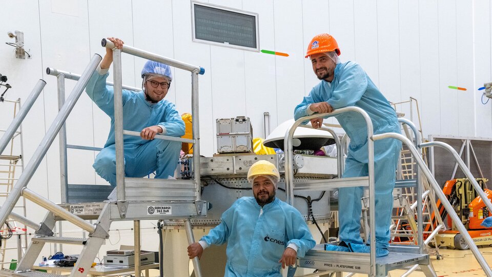 Manolis Surligas, Manthos Papamatthaioumanthos e Paul Kötter dopo l’integrazione di Curium One al CSG.  