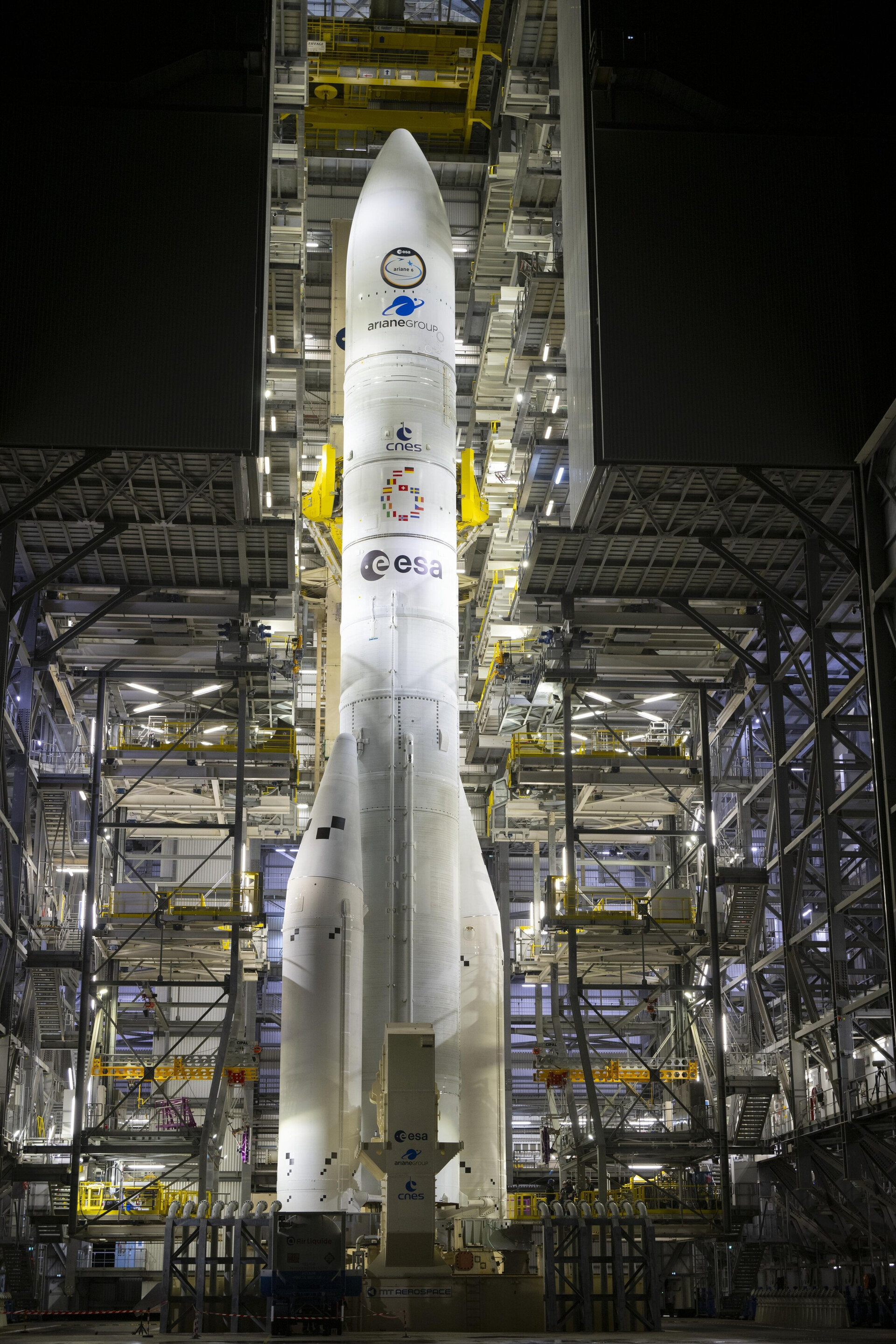 Ariane 6 the day before launch
