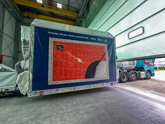 European art for Artemis III