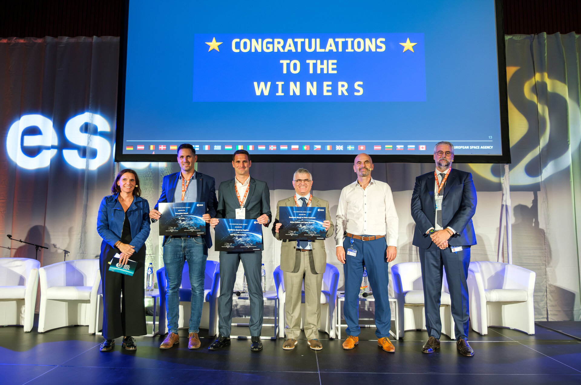 Company awards at Industry Space Days 2024