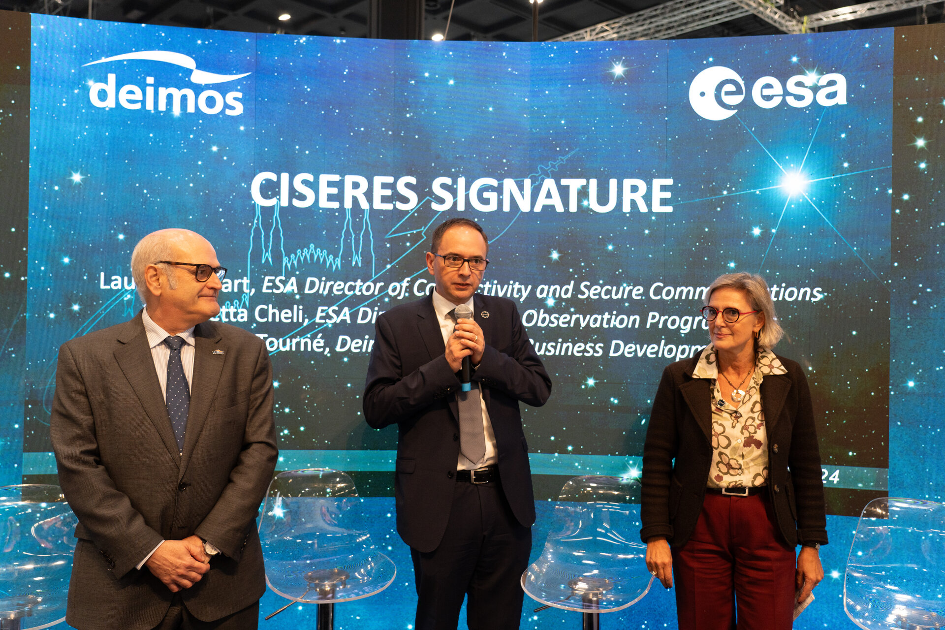 Ciseres signature at IAC 2